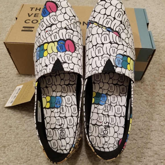 TOMS Multi Bubble women size 8 brand new with - Picture 4 of 7
